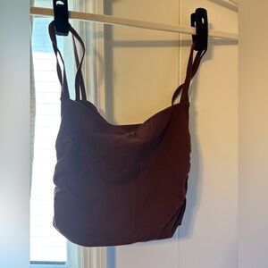 Brown Strappy Top